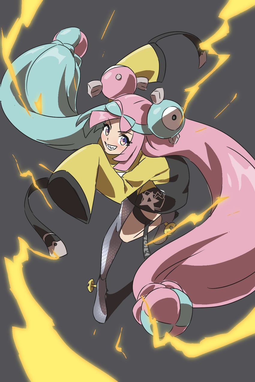 iono (pokemon and 1 more) drawn by gyouza_(mhea5724)