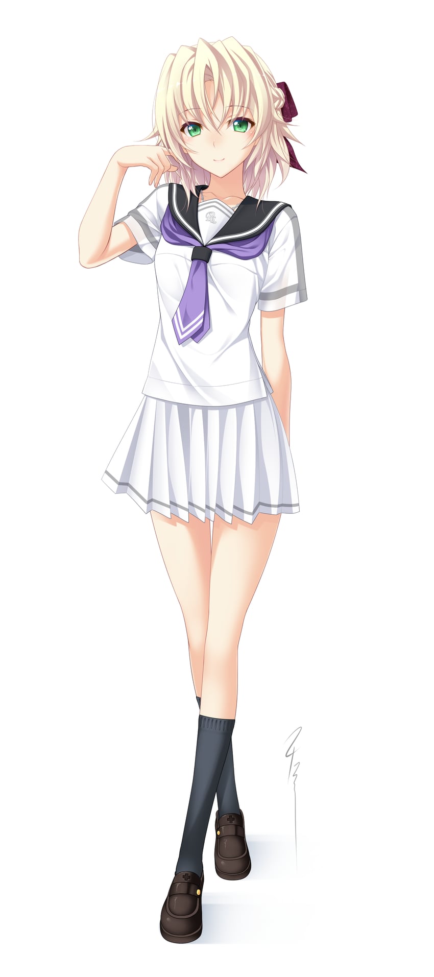 kagamigawa noelle (memories off and 1 more) drawn by aizawa_kotarou