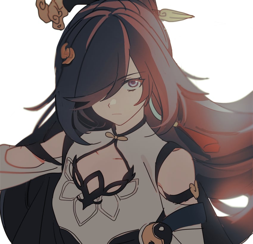 fu hua (honkai and 1 more) drawn by hm_mono