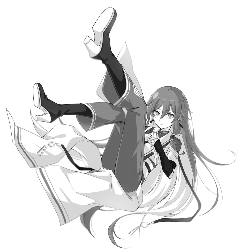 fu hua (honkai and 1 more) drawn by yuhuria_52