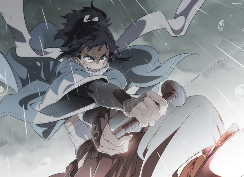yamato-no-kami yasusada (touken ranbu) drawn by natsuo_(720ge)