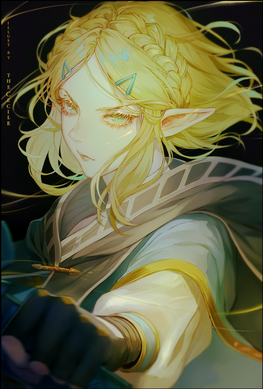 princess zelda (the legend of zelda and 1 more) drawn by the_cecile