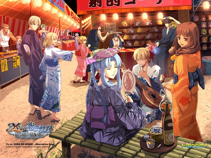 renne, tita russell, agate crosner, kevin graham, ries argent, and 9 more (eiyuu densetsu and 5 more)