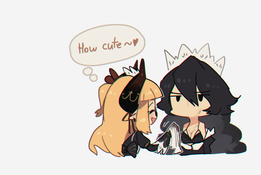 executioner maid and flareze (original) drawn by porforever
