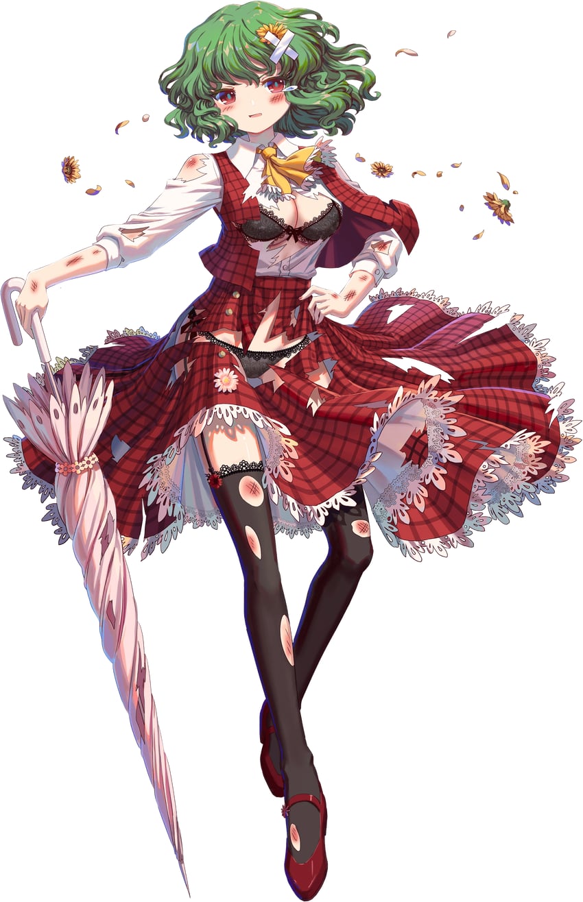 kazami yuuka (touhou and 1 more) drawn by kumio