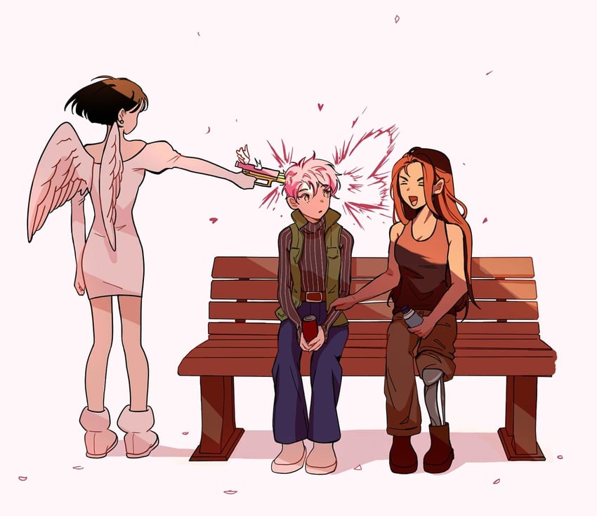 sua, mizi, and hyuna (alien stage and 1 more) drawn by ddangdangdangg