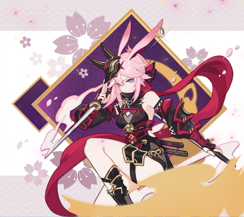 yae sakura and yae kasumi (honkai and 1 more)
