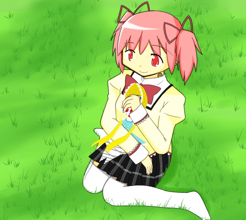 kaname madoka and candeloro (mahou shoujo madoka magica) drawn by kouchikubutsu