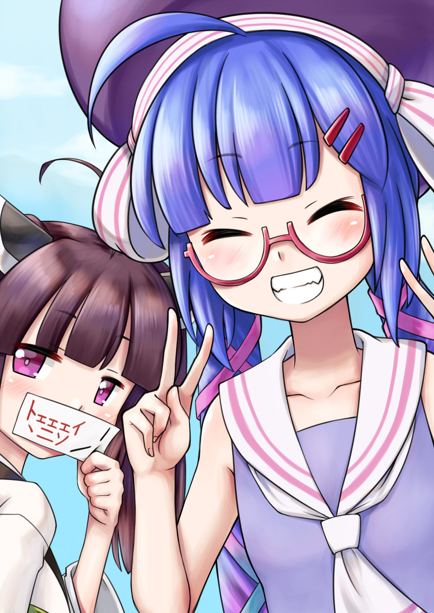 touhoku kiritan and otomachi una (vocaloid and 2 more) drawn by not_makigai