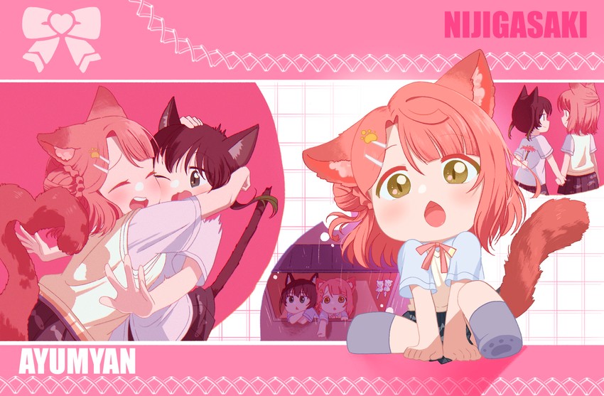 uehara ayumu and takasaki yu (love live! and 1 more) drawn by joa