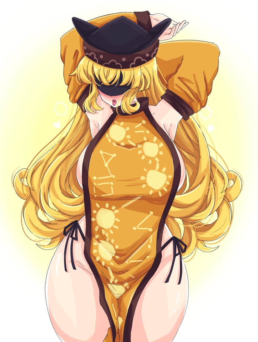 matara okina (touhou and 1 more) drawn by nanaii_desu