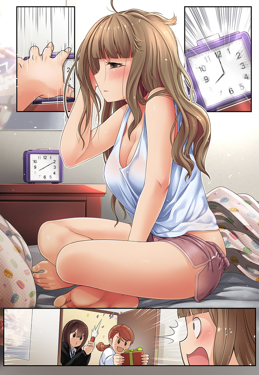 shibuya rin, hojo karen, and kamiya nao (idolmaster and 1 more) drawn by mk_(mod0)