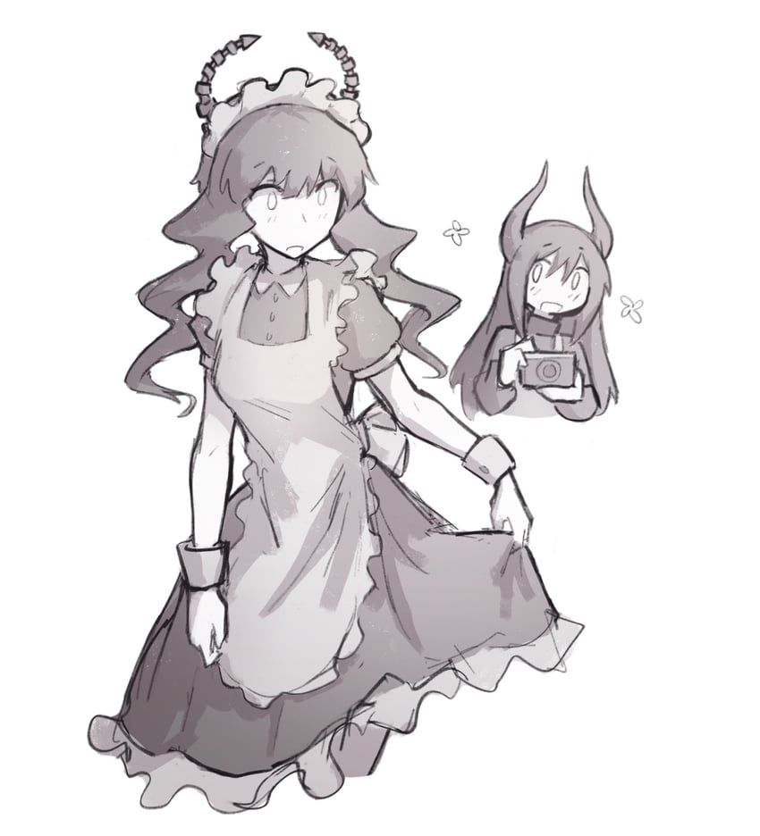 dead master and black gold saw (black rock shooter) drawn by mehyuew39
