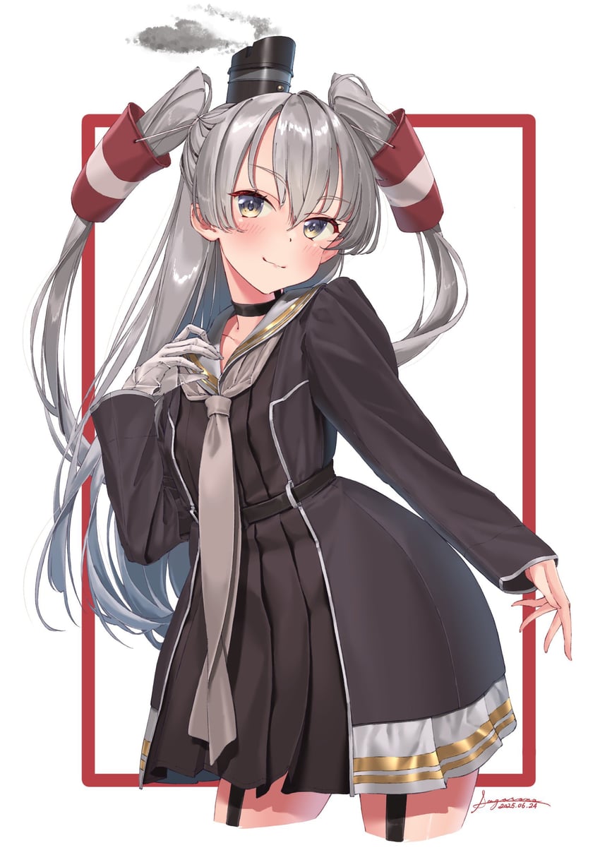 amatsukaze and amatsukaze kai ni (kantai collection) drawn by sagoromo_04