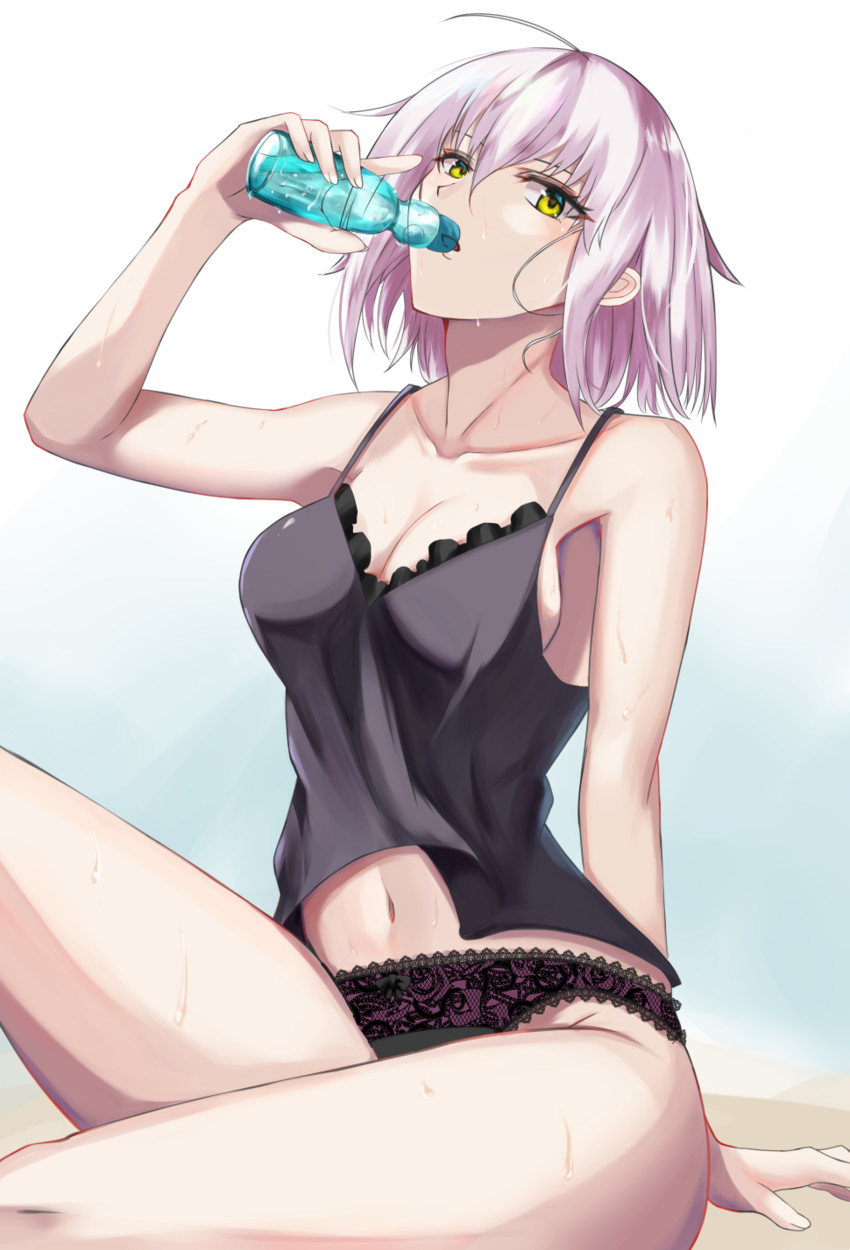 jeanne d'arc alter (fate and 1 more) drawn by yamikyon