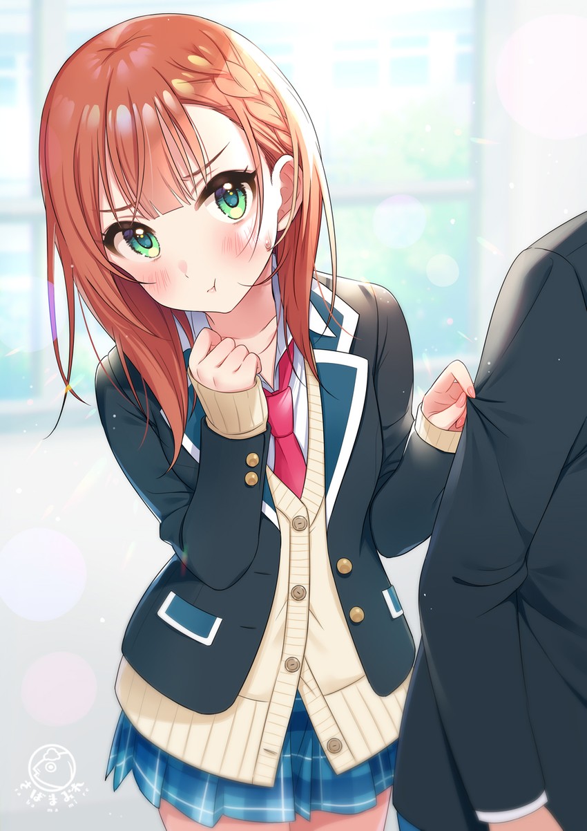 natsukawa aika (yumemiru danshi wa genjitsushugisha) drawn by tsukana_(saba_mizore)