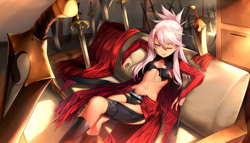 chloe von einzbern (fate and 2 more) drawn by rui_rubellent
