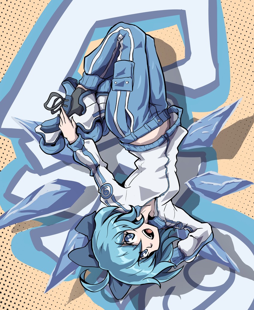 cirno (touhou and 1 more) drawn by shaft_(shaf_it)