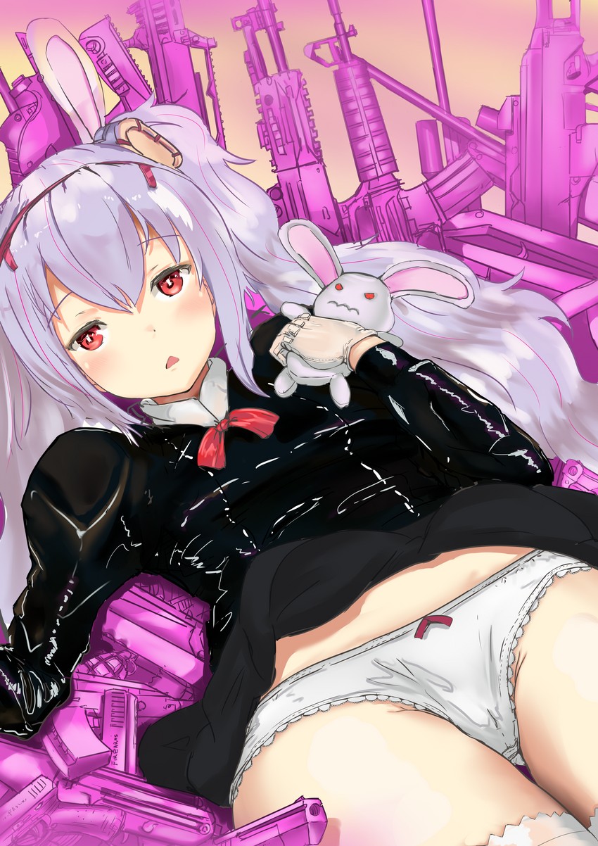 laffey and black delmo (azur lane and 2 more) drawn by shoshinsha