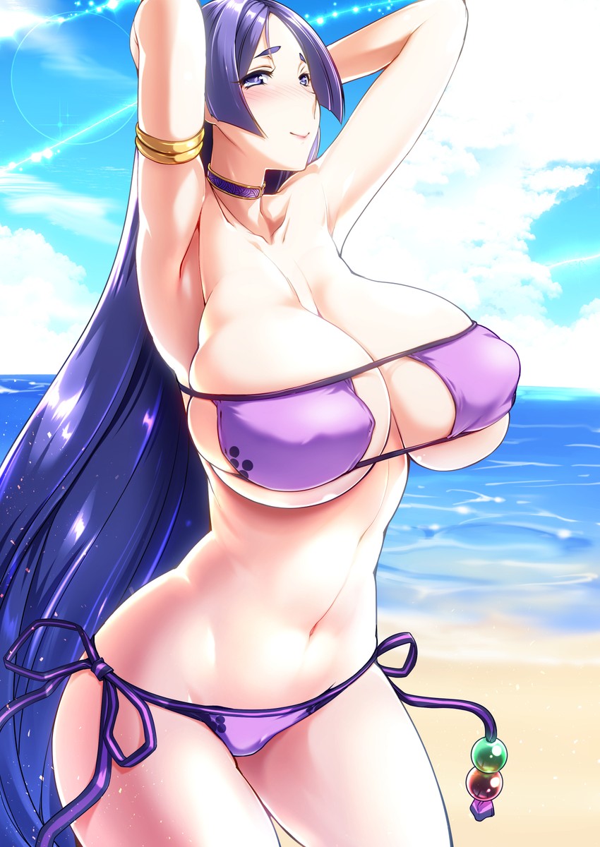 minamoto no raikou (fate and 1 more) drawn by ebido