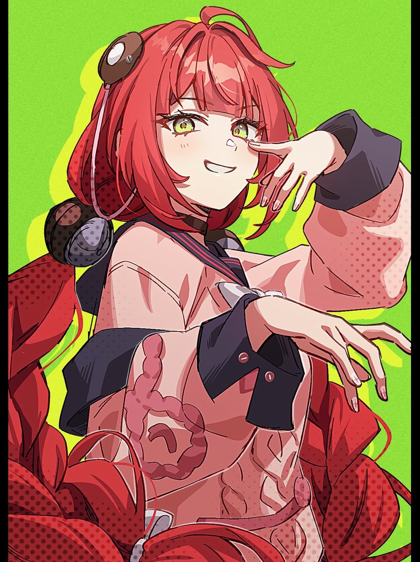 ukinami yuzuha (zenless zone zero) drawn by pochimaru_(marumaru_wanwan)