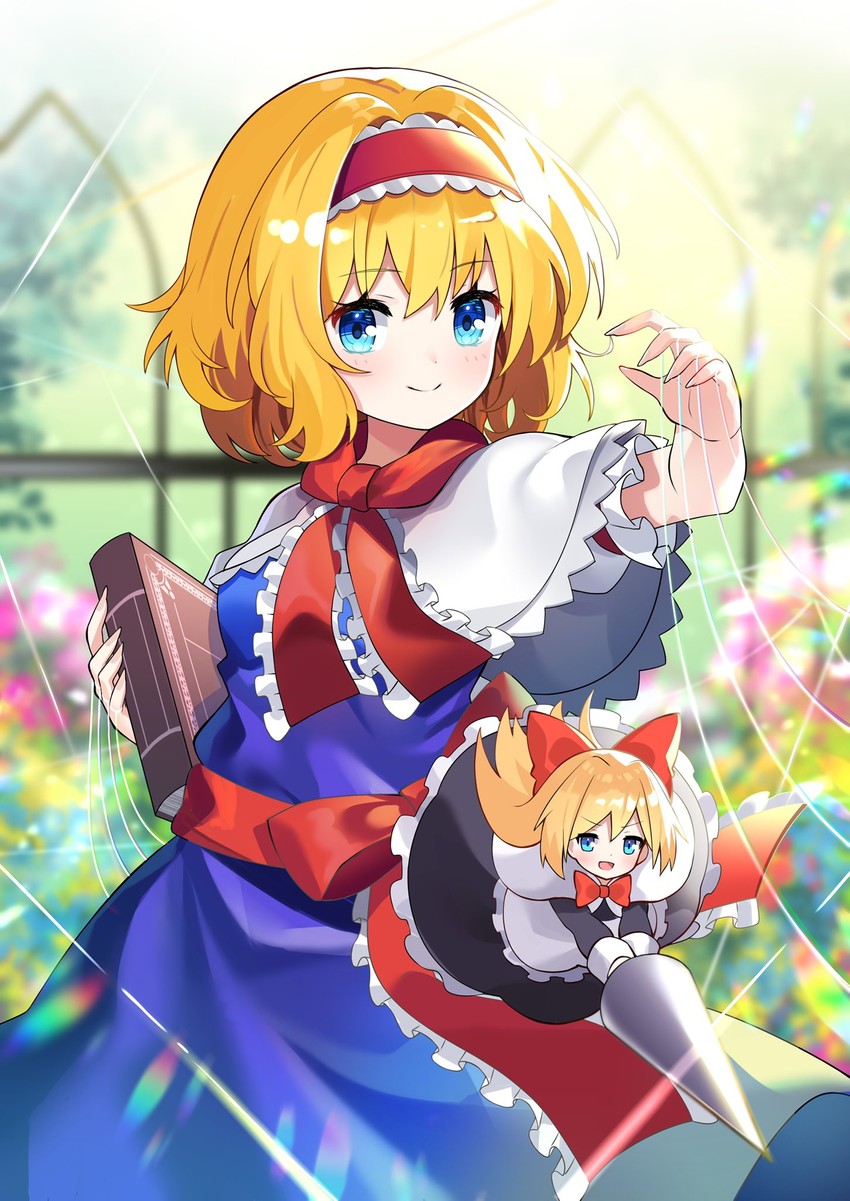 alice margatroid and shanghai doll (touhou) drawn by yuujin_(yuzinn333)