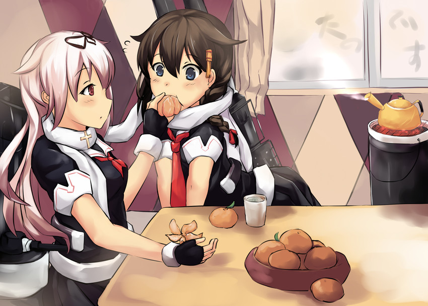 shigure, yuudachi, shigure kai ni, and yuudachi kai ni (kantai collection) drawn by 463_jun