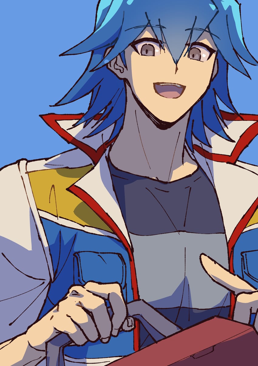 bruno (yu-gi-oh! and 1 more) drawn by youko-shima