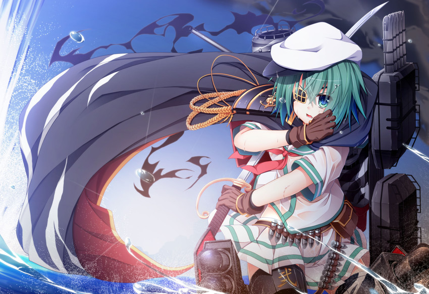 kiso and kiso kai ni (kantai collection) drawn by wakagi_repa