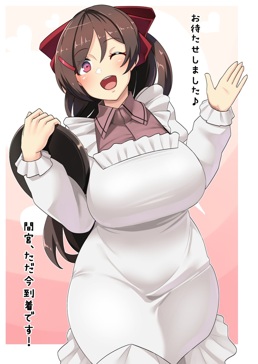 mamiya (kantai collection and 1 more) drawn by konoshige_(ryuun)
