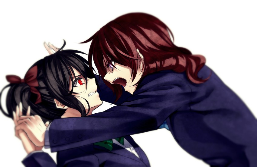 nishikino maki and yazawa nico (love live! and 1 more) drawn by sizuka_(takuma0)
