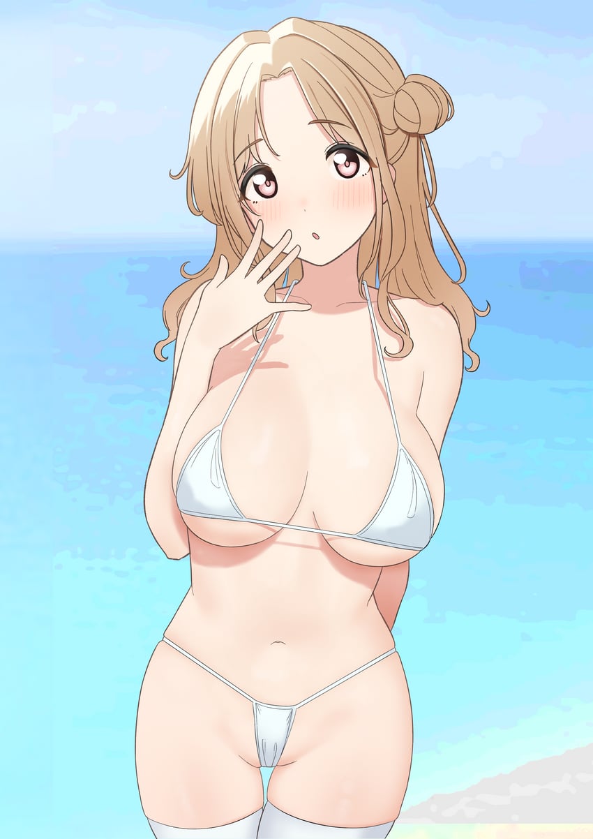ichikawa hinana (idolmaster and 1 more) drawn by j2k