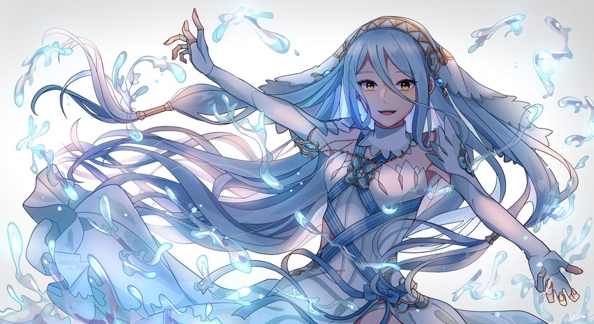 azura (fire emblem and 1 more) drawn by rutata