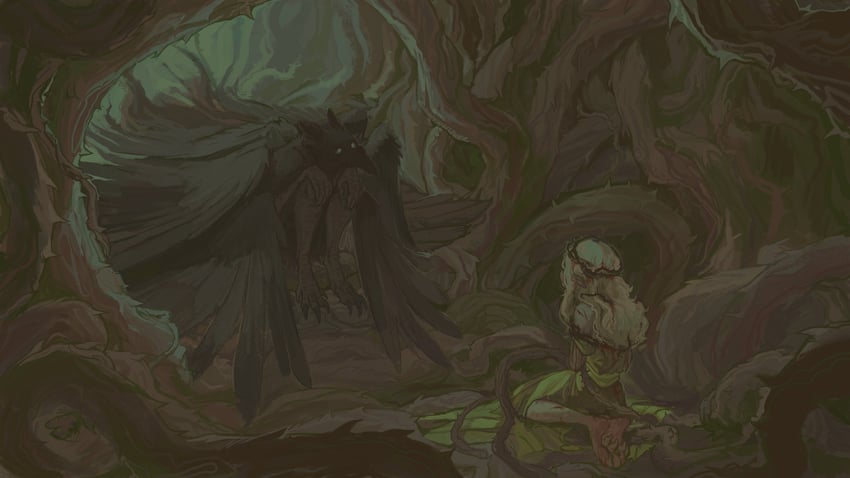 princess, the hero, and the thorn (slay the princess) drawn by annoying_flower