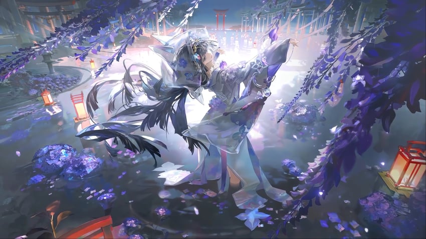 selena and selena: pianissimo (punishing: gray raven) drawn by jiang_(pixiv_112981281)
