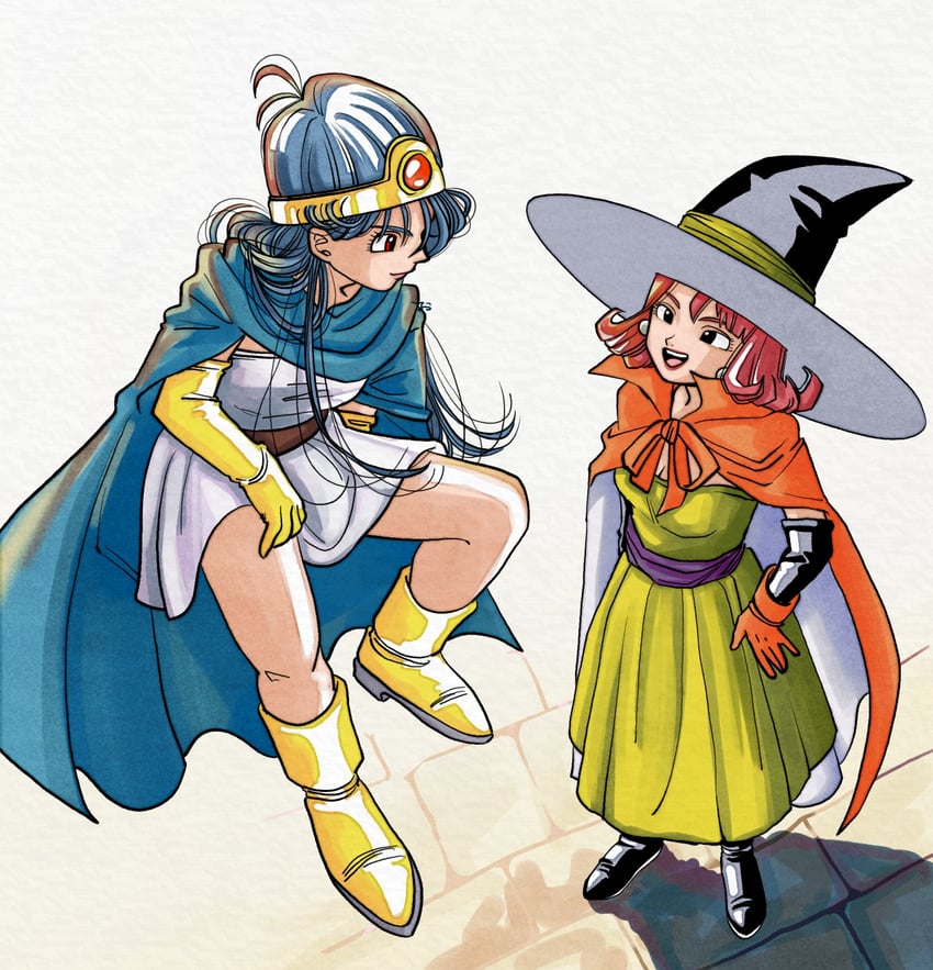 sage and mage (dragon quest and 1 more) drawn by okita_(sukult_4)