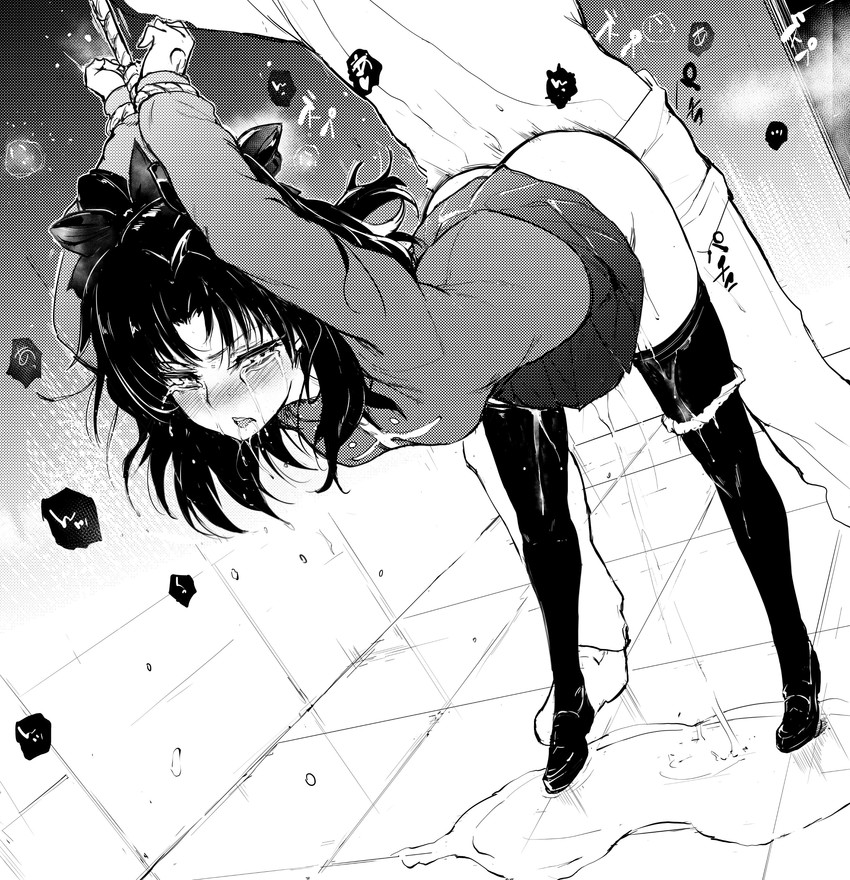 tohsaka rin (fate and 1 more) drawn by kyokucho
