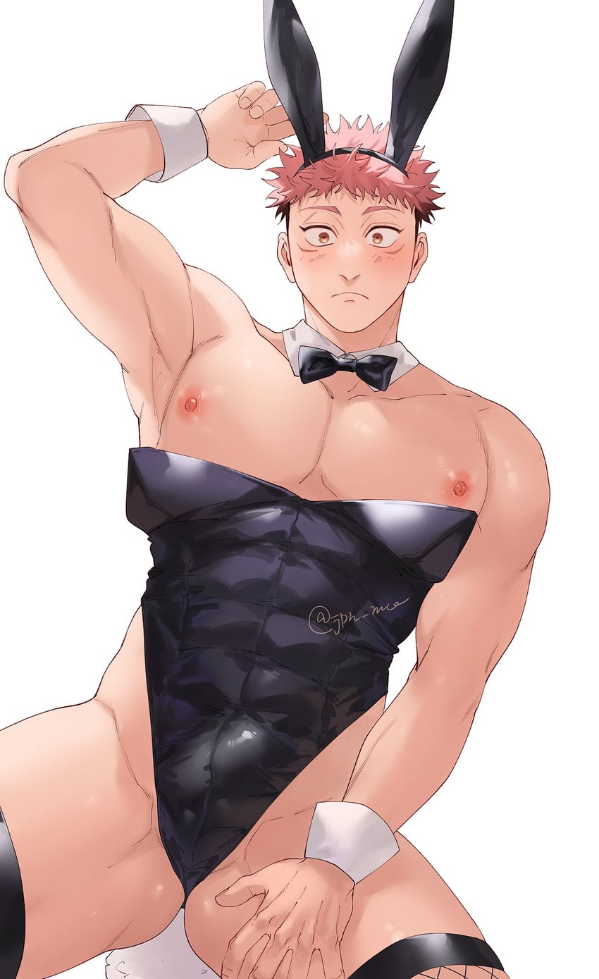 itadori yuuji (jujutsu kaisen) drawn by ccccc_(jpn_m0)