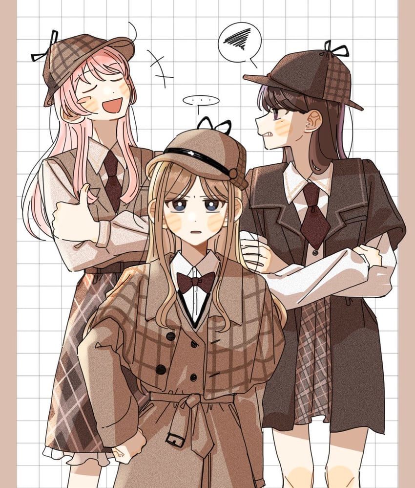 chihaya anon, nagasaki soyo, and shiina taki (bang dream! and 1 more) drawn by otaku5252