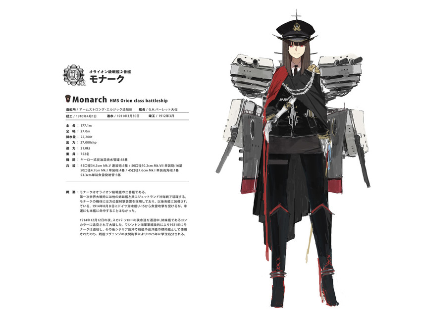 hms monarch (original and 1 more) drawn by siirakannu