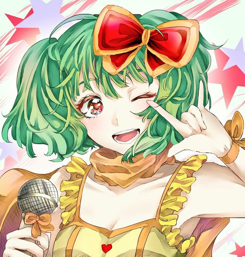 ranka lee (macross and 1 more) drawn by yuikuma