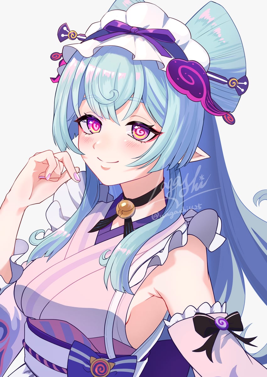 yumemizuki mizuki (genshin impact) drawn by wagashi425
