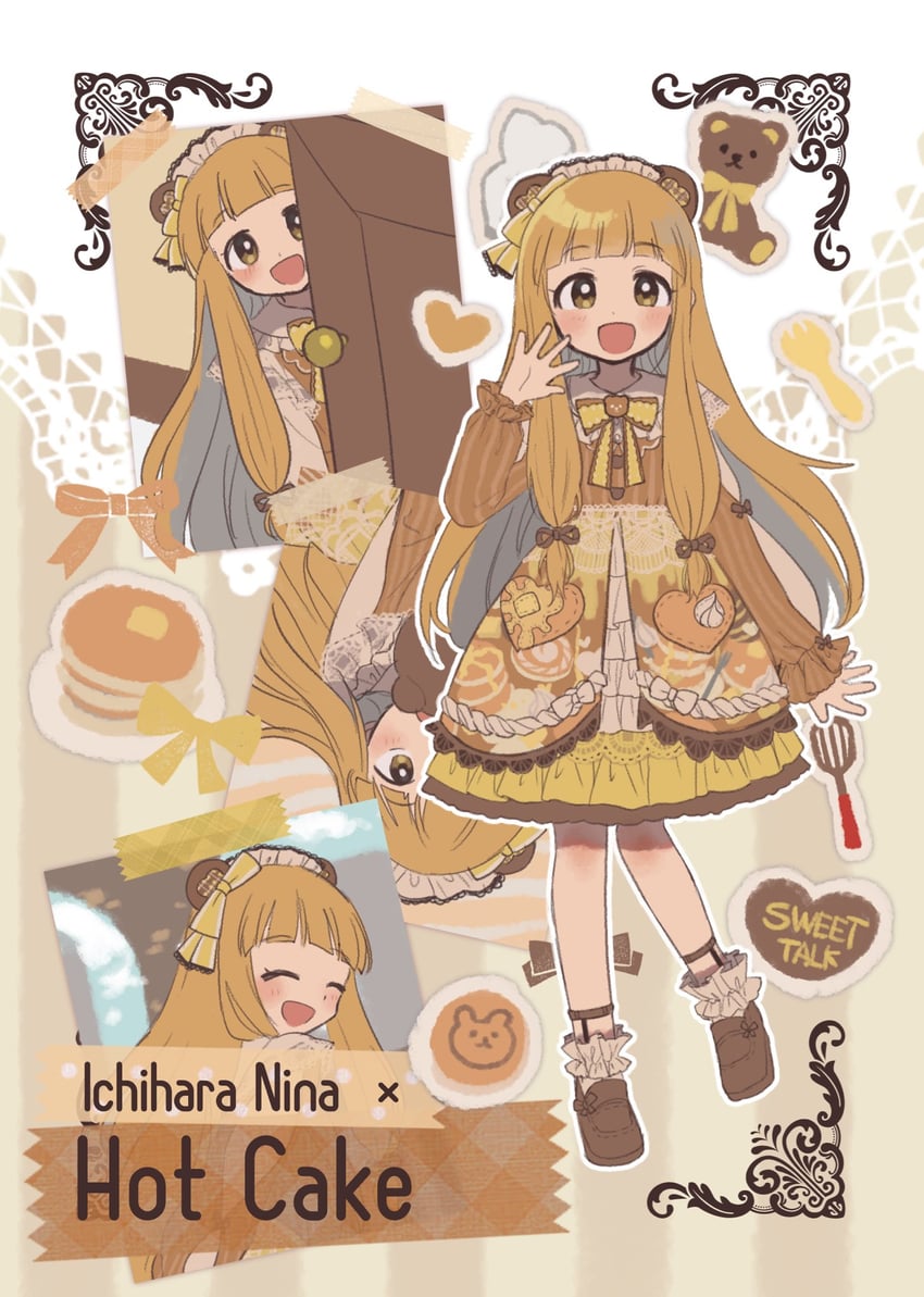 ichihara nina (idolmaster and 1 more) drawn by monakocoa