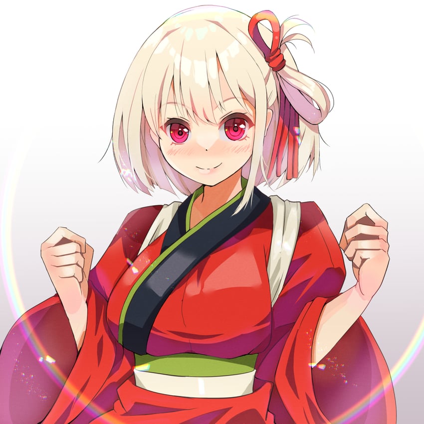 nishikigi chisato (lycoris recoil) drawn by blaze_(blazeillust)