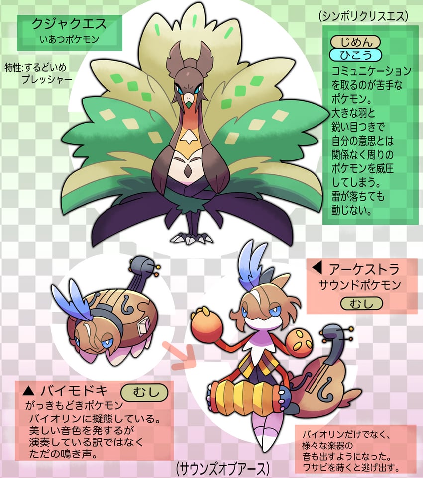 symboli kris s and sounds of earth (pokemon and 1 more) drawn by katwo