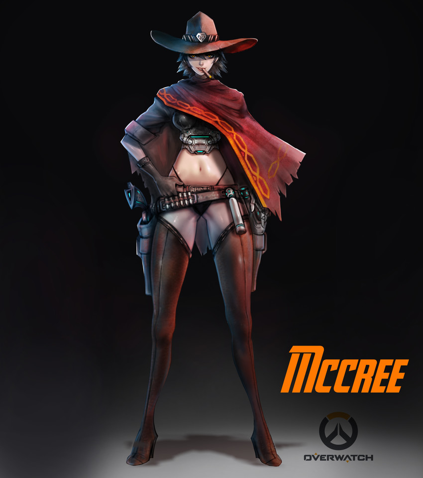 cassidy (overwatch and 1 more) drawn by kyung_han_kim