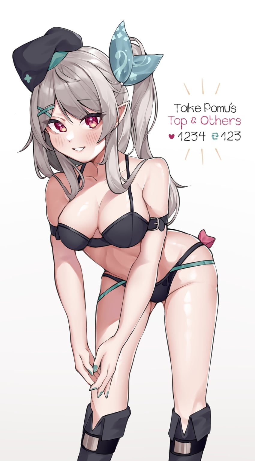pomu rainpuff (nijisanji and 1 more) drawn by bobbq