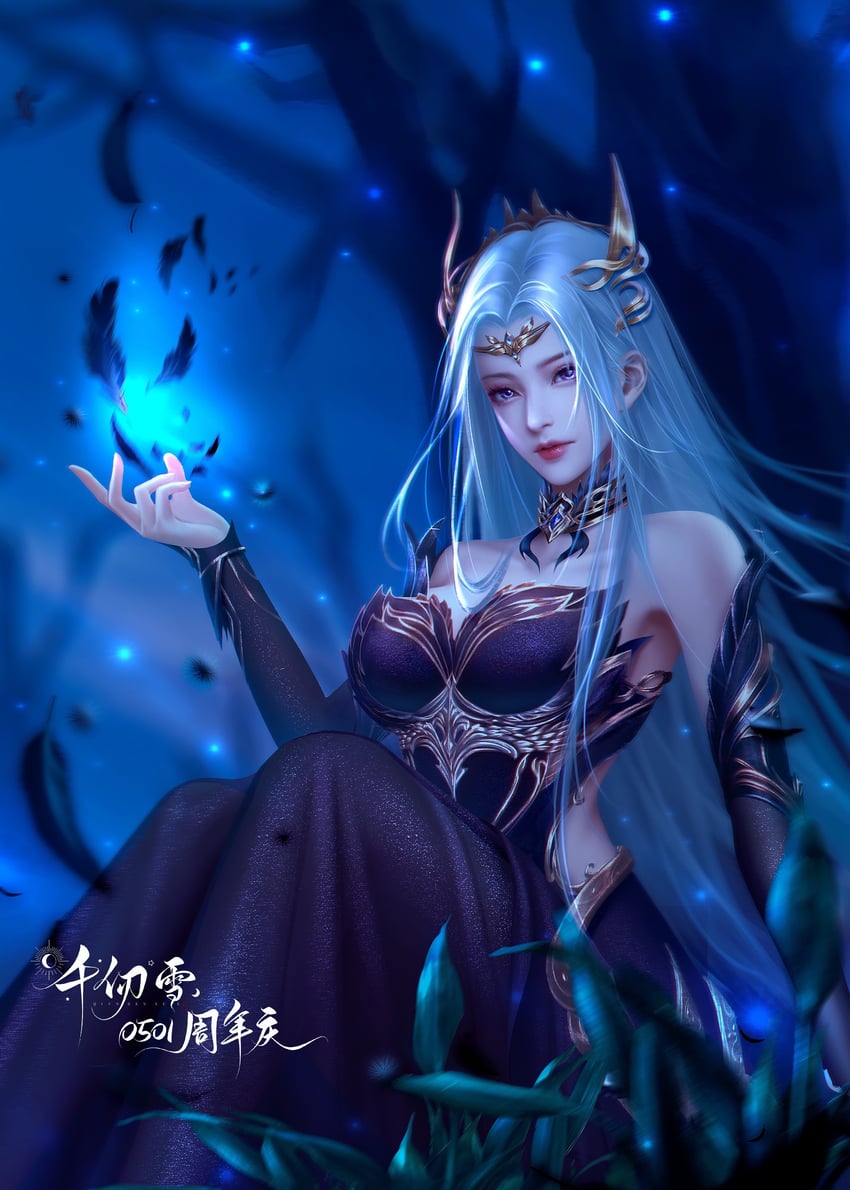 qian renxue (douluo dalu) drawn by xing_hai_shi_tianxiezuo