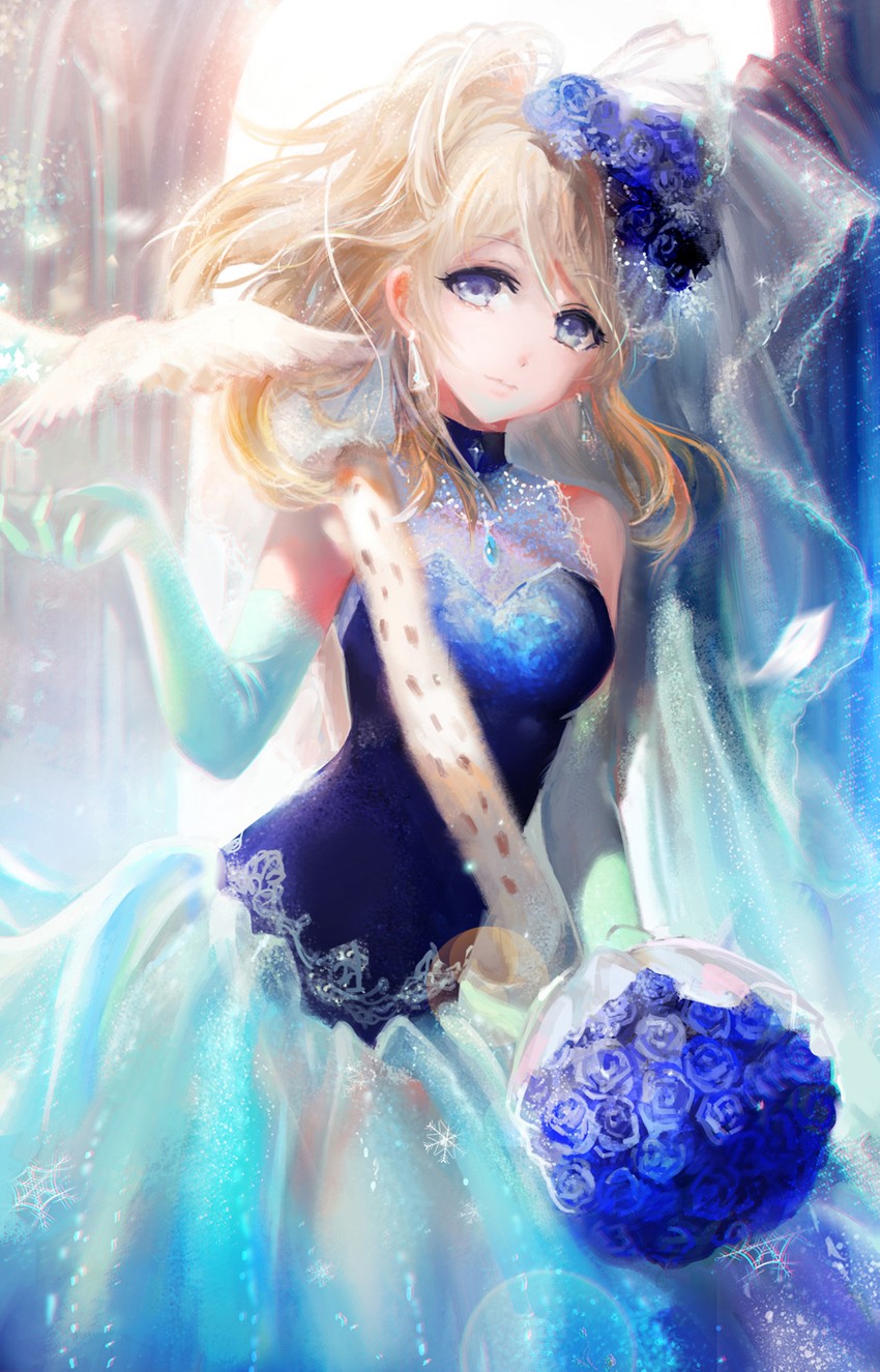 ayase eli (love live! and 1 more) drawn by juexing_(moemoe3345)