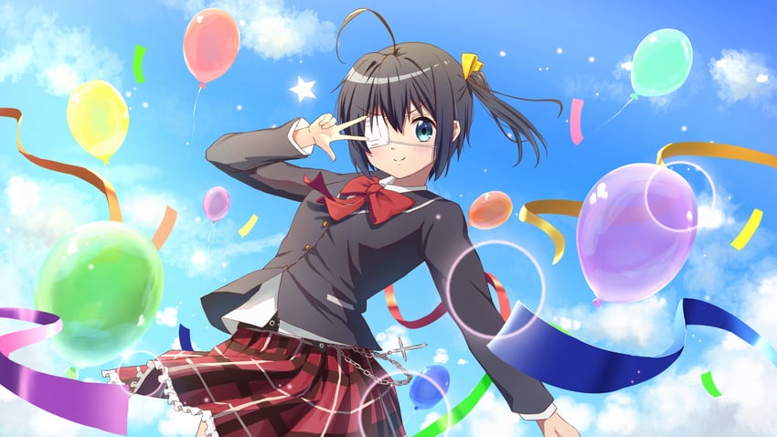 takanashi rikka (chuunibyou demo koi ga shitai!) drawn by shikkoku_no_hono_mikado